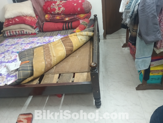 সিরিজ কাঠের সেমি বক্স খাট